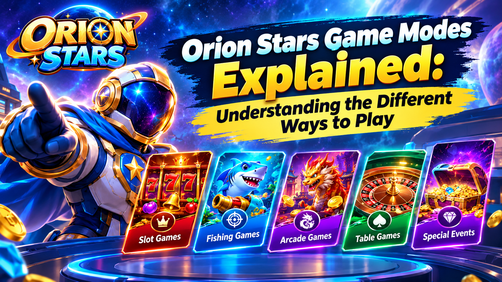Orion Stars Game Modes Explained: Different Ways to Play